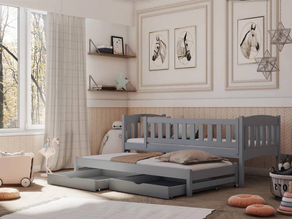 Amelka Double Bed with Trundle - Image 6