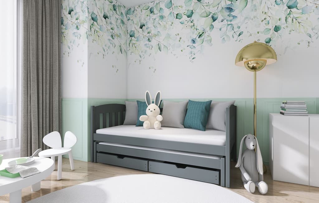 Amelka Double Bed with Trundle - Image 8