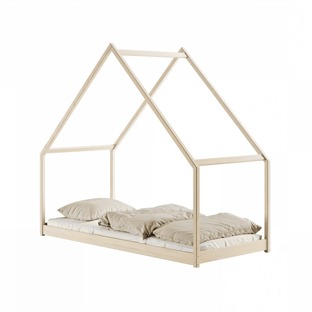 Wooden Single House Bed Morris - Image 4