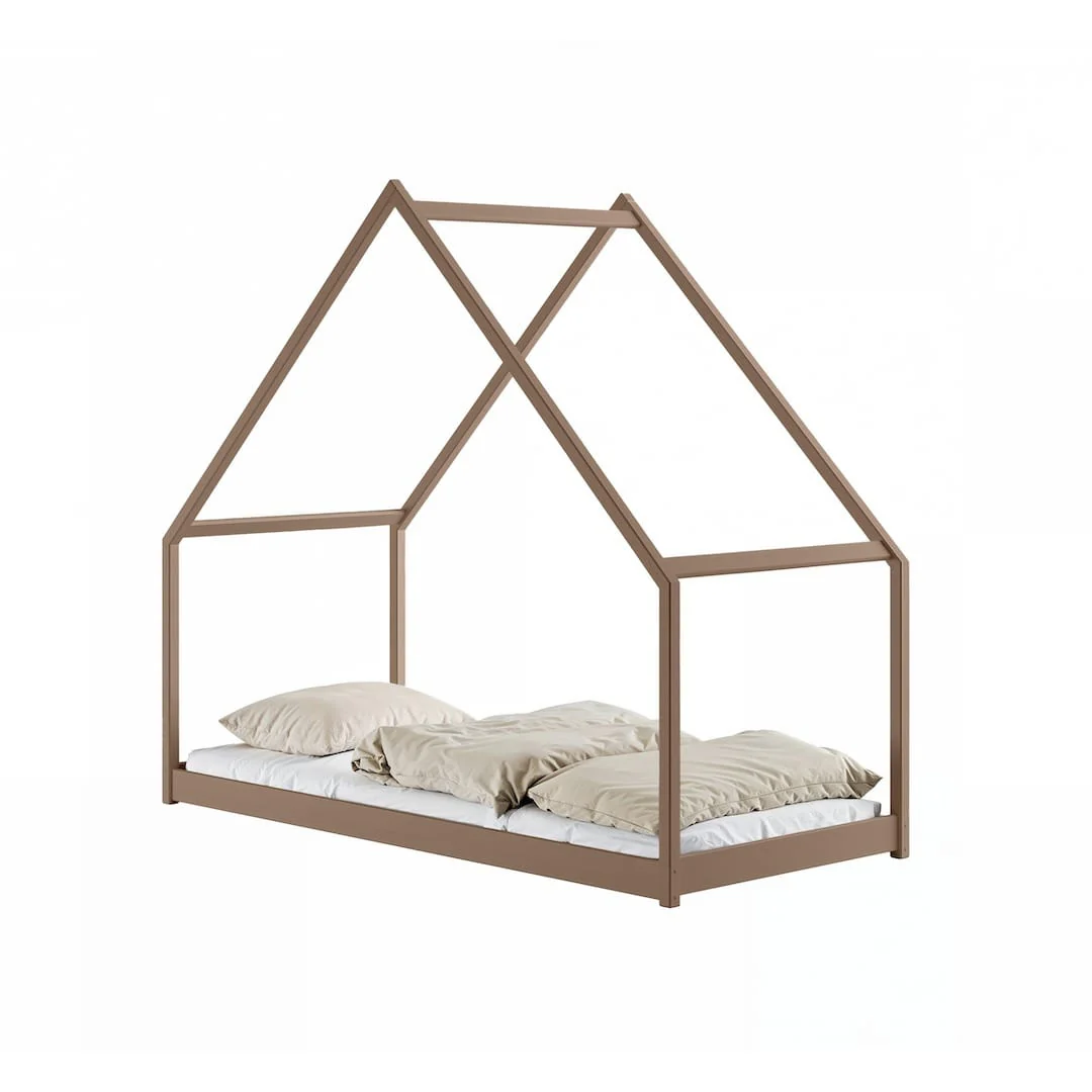 Wooden Single House Bed Morris - Image 6