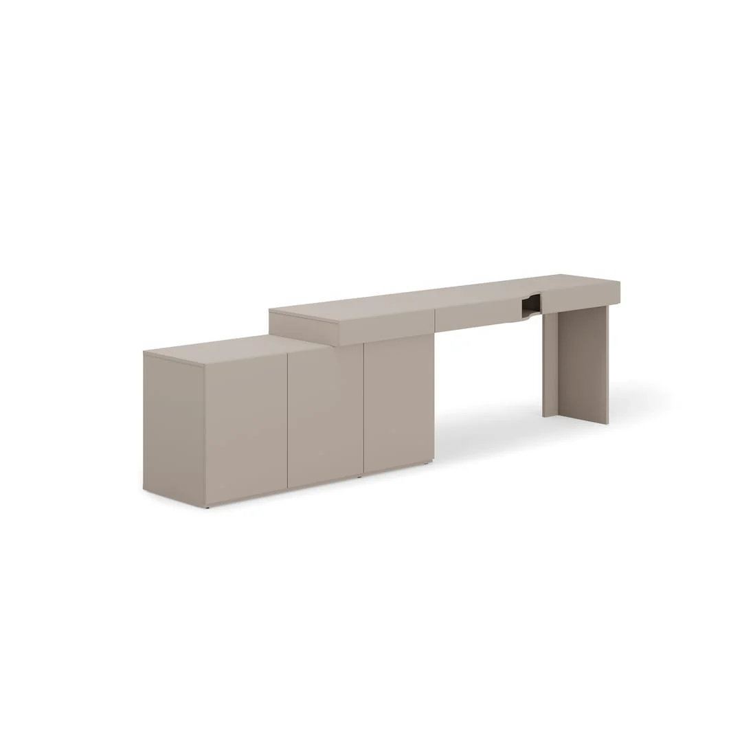 Woow Desk With Sideboard 301cm - Image 3