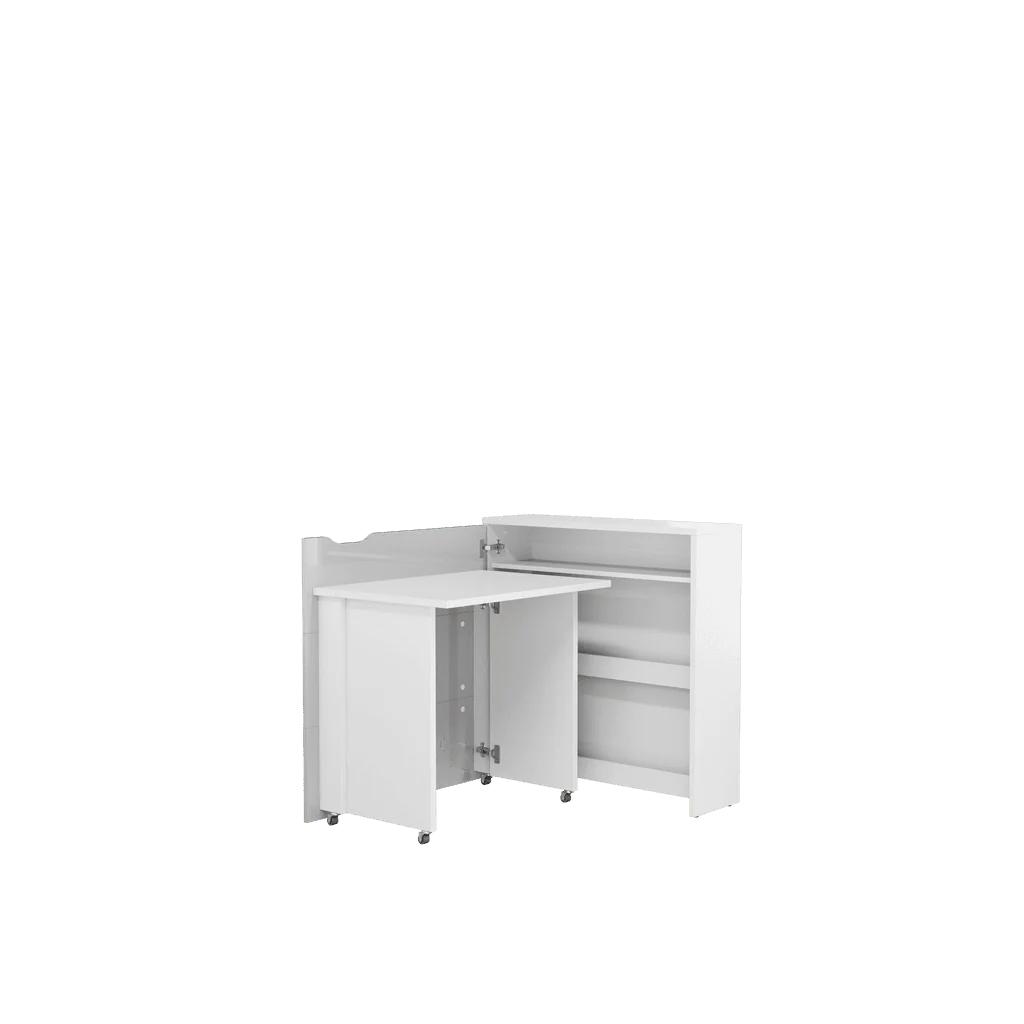 Work Concept Slim Convertible Hidden Desk 90cm - Image 10