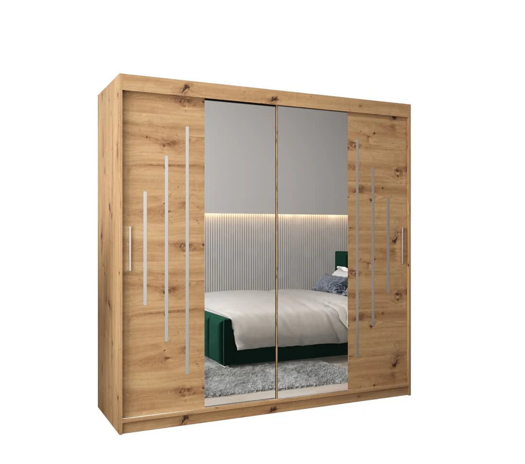 York I Sliding Door Wardrobe 200cm - Image 10