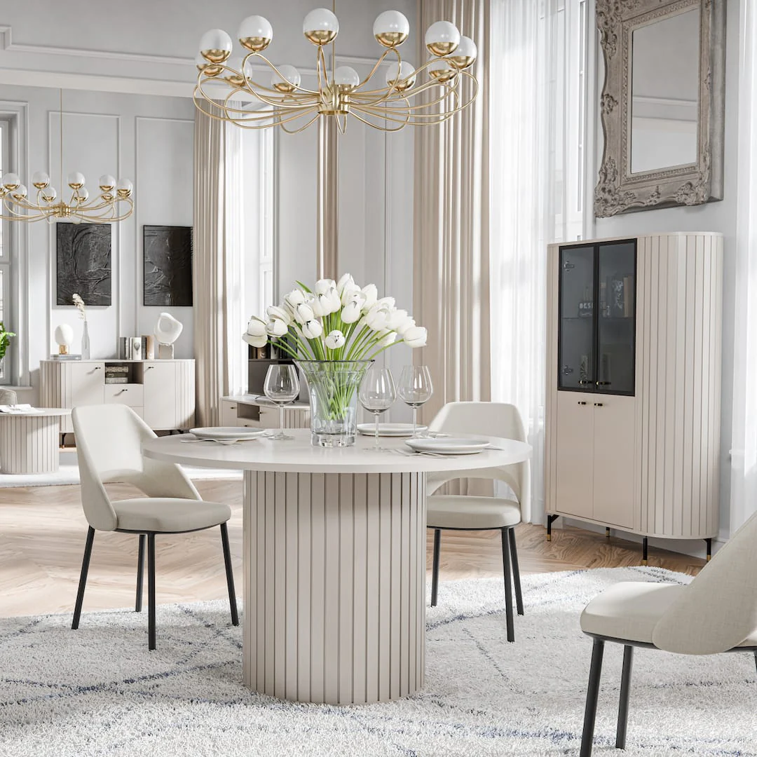 Zante ZA8 Dining Table 120cm - Image 6